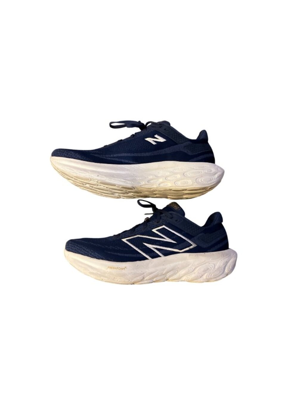 New Balance Fresh Foam 1080 Mens 10 Running Shoes Navy Used M1080P13 - Picture 3 of 13